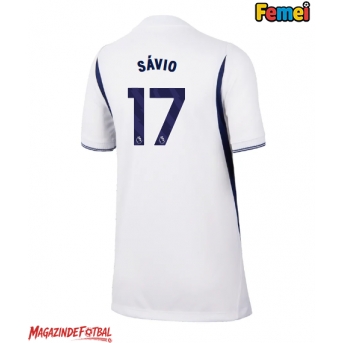 Tottenham Hotspur Savio #17 Tricou Fotbal Replică 2026-27 Femei Acasa